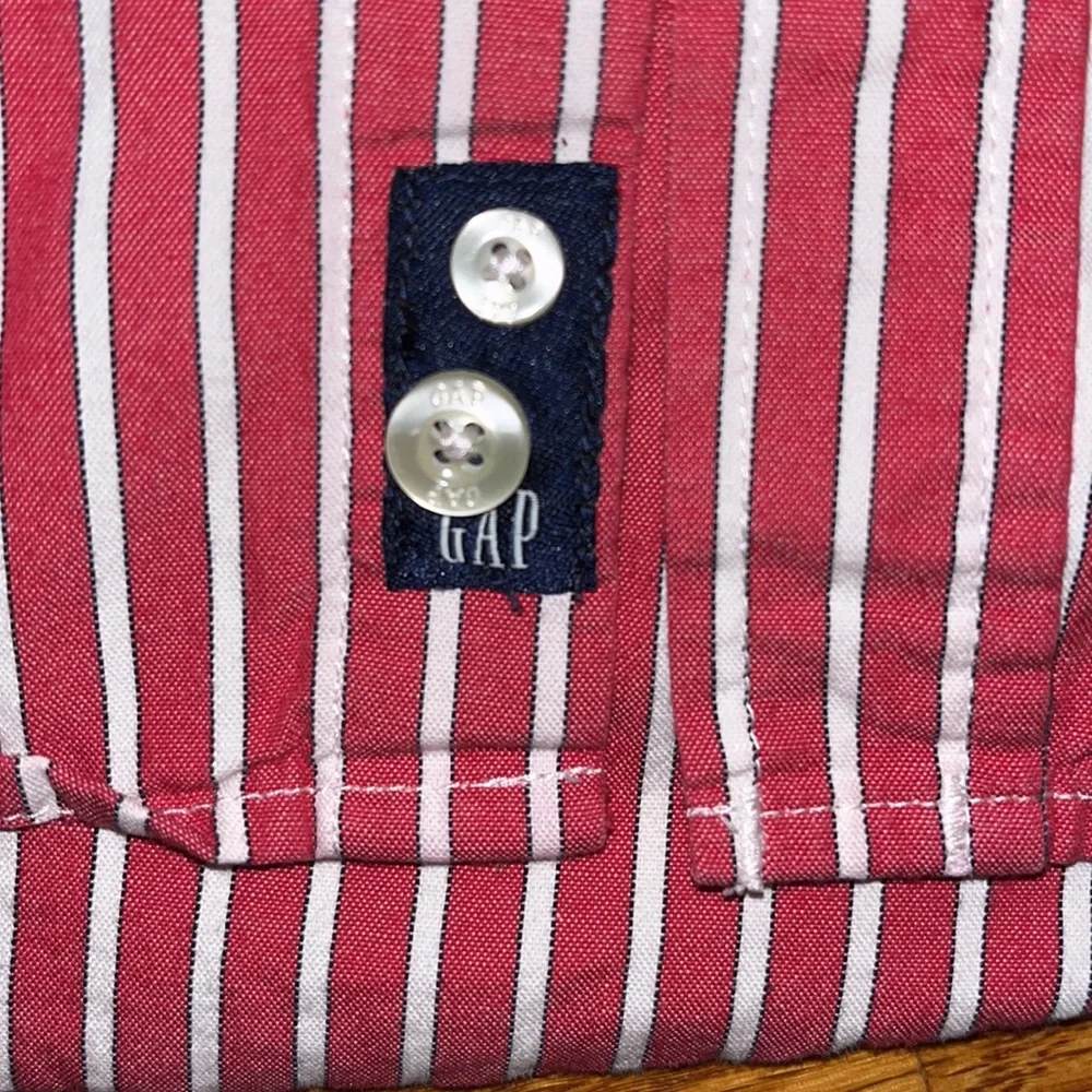 Gap Kids Striped Button Down Shirt